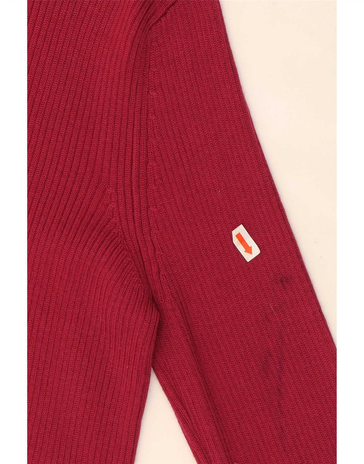 Marks & Spencer Damski sweter z golfem, UK 14, średni róż