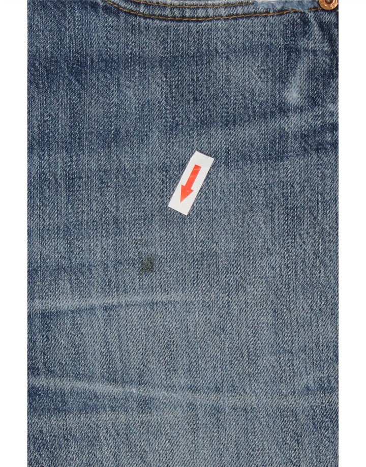 Męskie jeansy Levi's 501 w trudnej sytuacji W36 L30 Niebieska bawełna