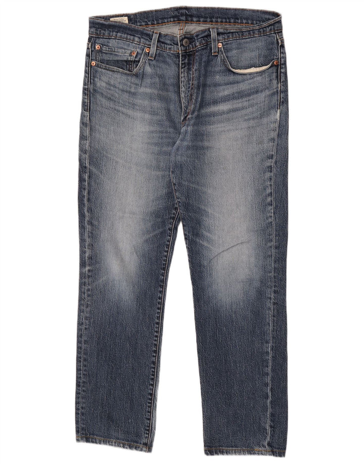 Męskie jeansy Levi's 511 Slim W36 L32 Niebieska bawełna