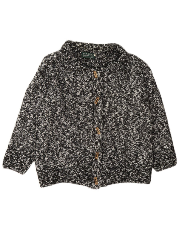 Sweter damski Blarney UK 14, duży, czarny, wełniany