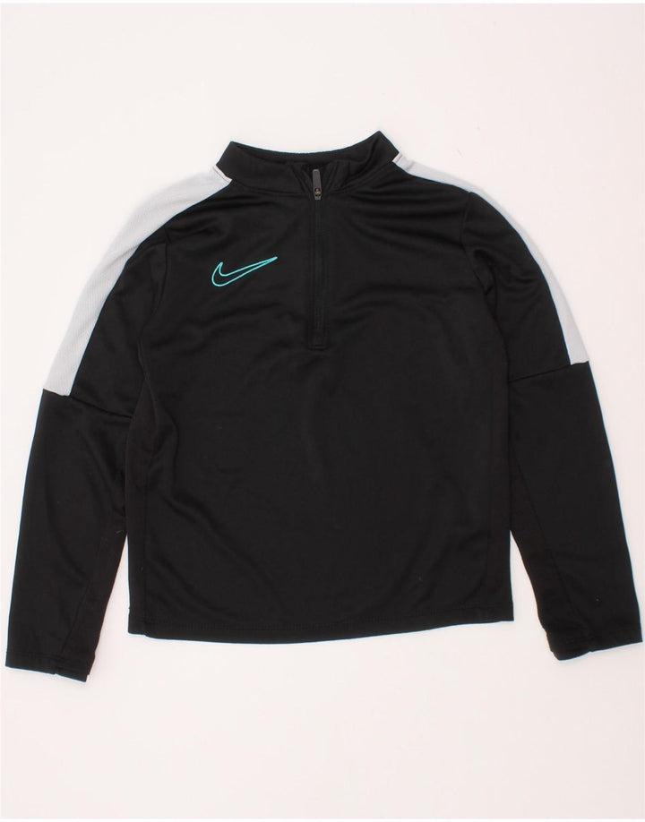 Chłopięcy dres Nike Dri Fit z pulowerem, rozmiar 4-5 lat, mały czarny blok kolorów
