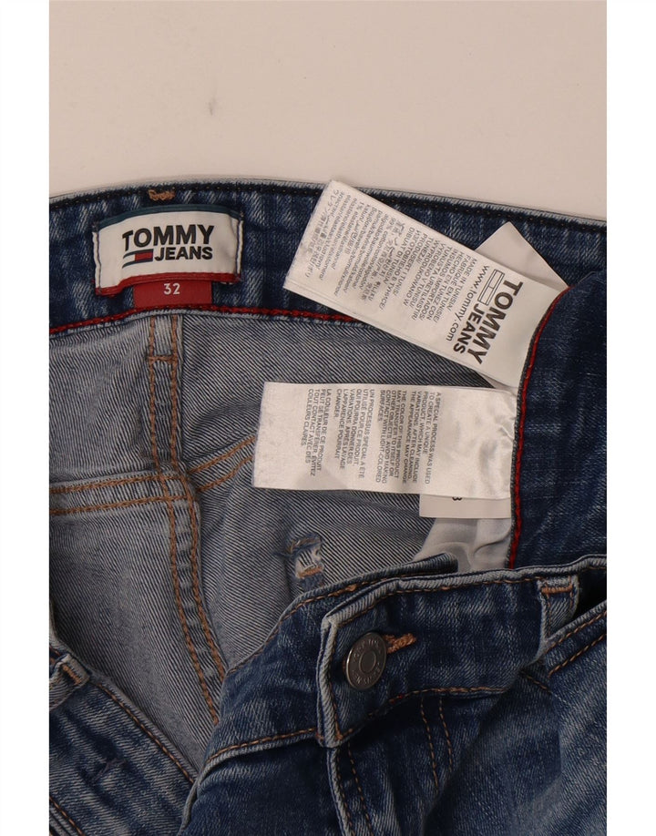 Męskie spodenki jeansowe Tommy Hilfiger W32 Średnioniebieskie bawełniane