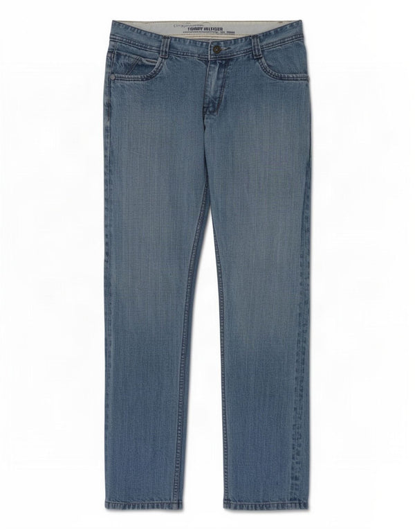 Męskie jeansy slim fit Tommy Hilfiger W36 L34 Niebieskie