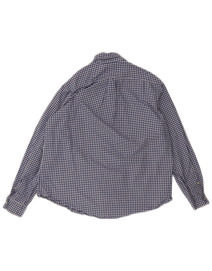 Koszula męska Ralph Lauren XL, niebieska bawełniana kratka