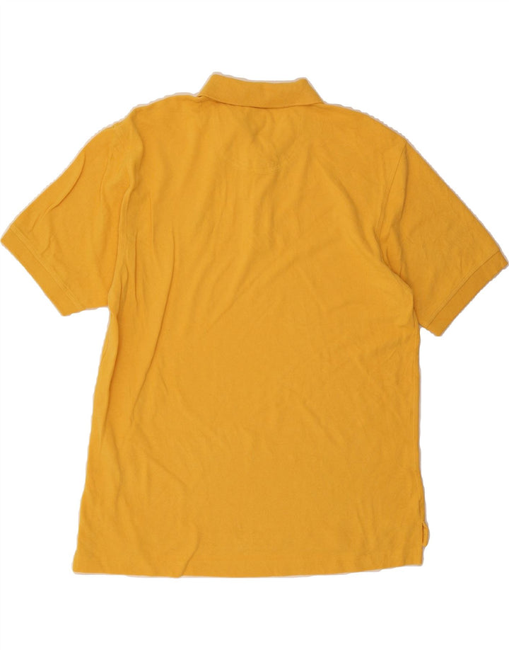IZOD Mens Polo Shirt Large Yellow Cotton Vintage Izod and Second-Hand Izod from Messina Hembry 