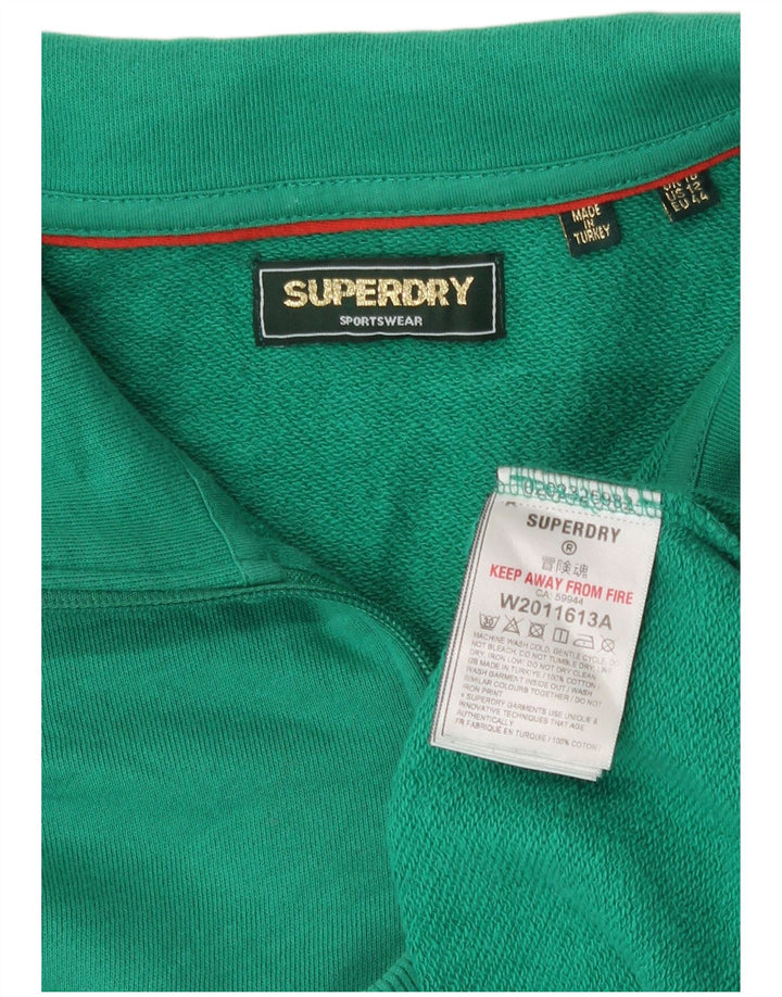 Damski sweter oversize Superdry Graphic UK 10 Small Green