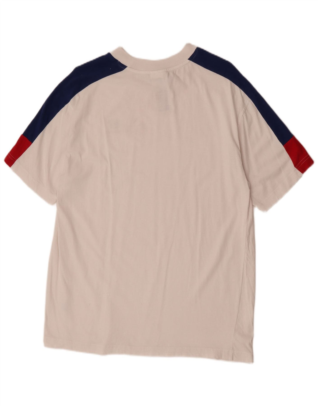T-shirt męski New Balance, bawełniana koszulka w kolorze średniej bieli