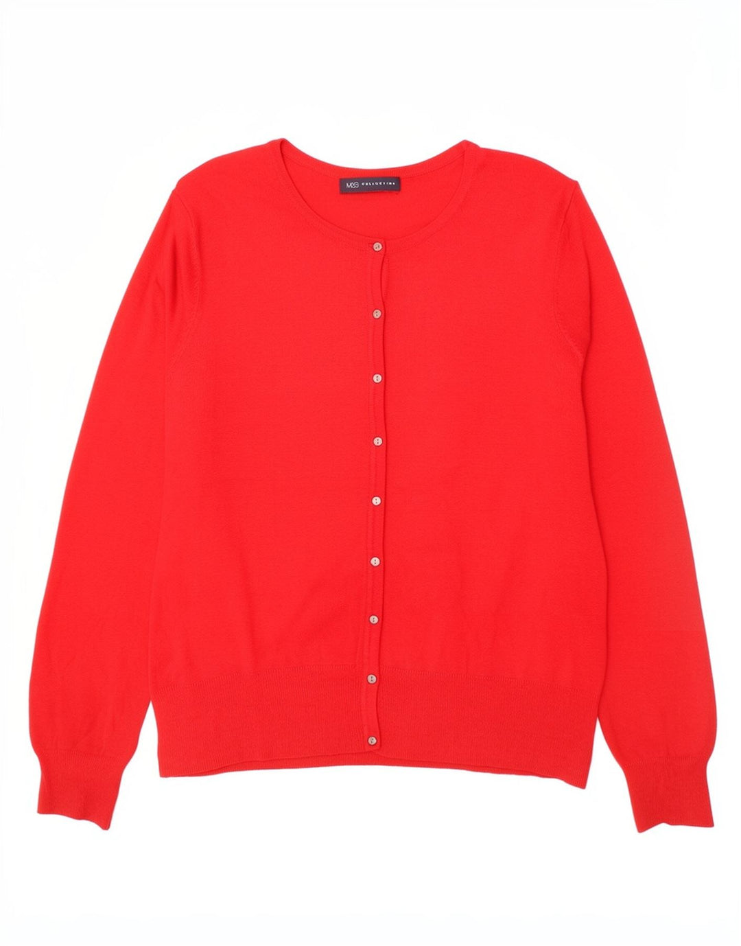 Sweter damski Marks & Spencer UK 14, średni czerwony