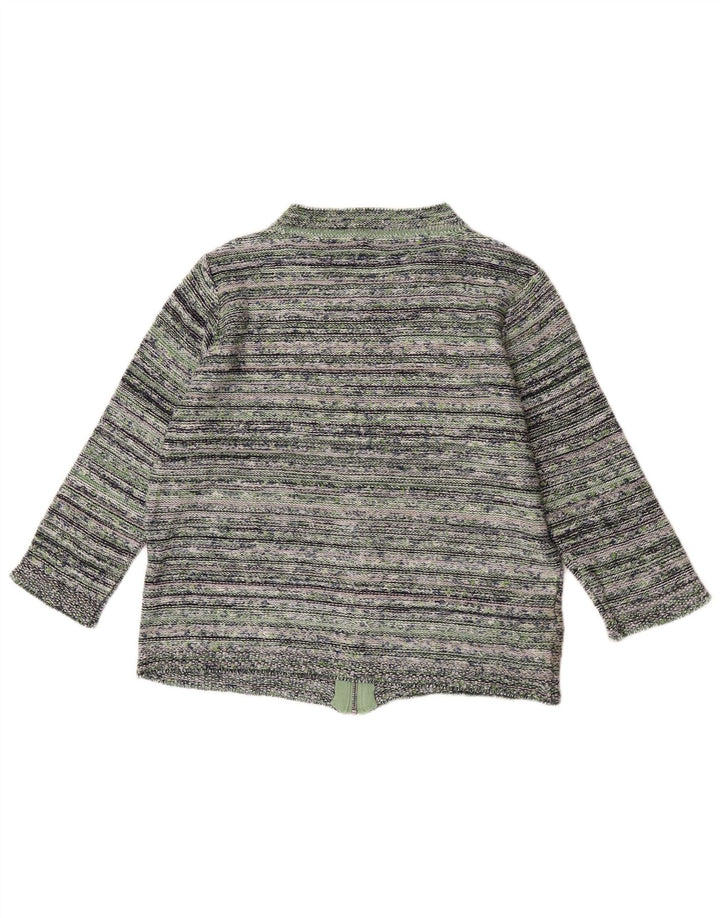 Marks & Spencer Damski sweter Per Una Crop Cardigan UK 14, duży niebieski