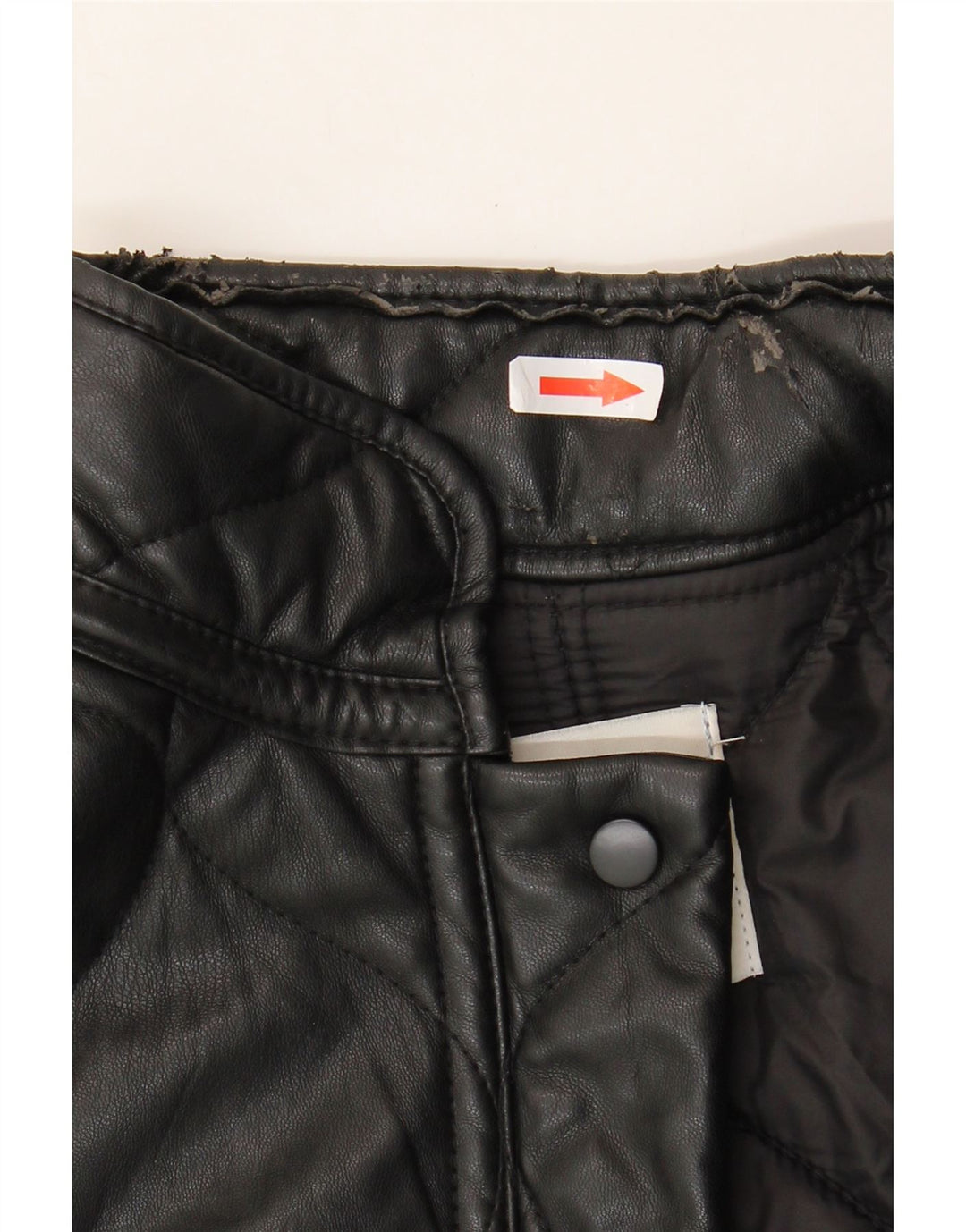 Damska pikowana kurtka oversize Zara UK 10, mała, czarna, z poliestru