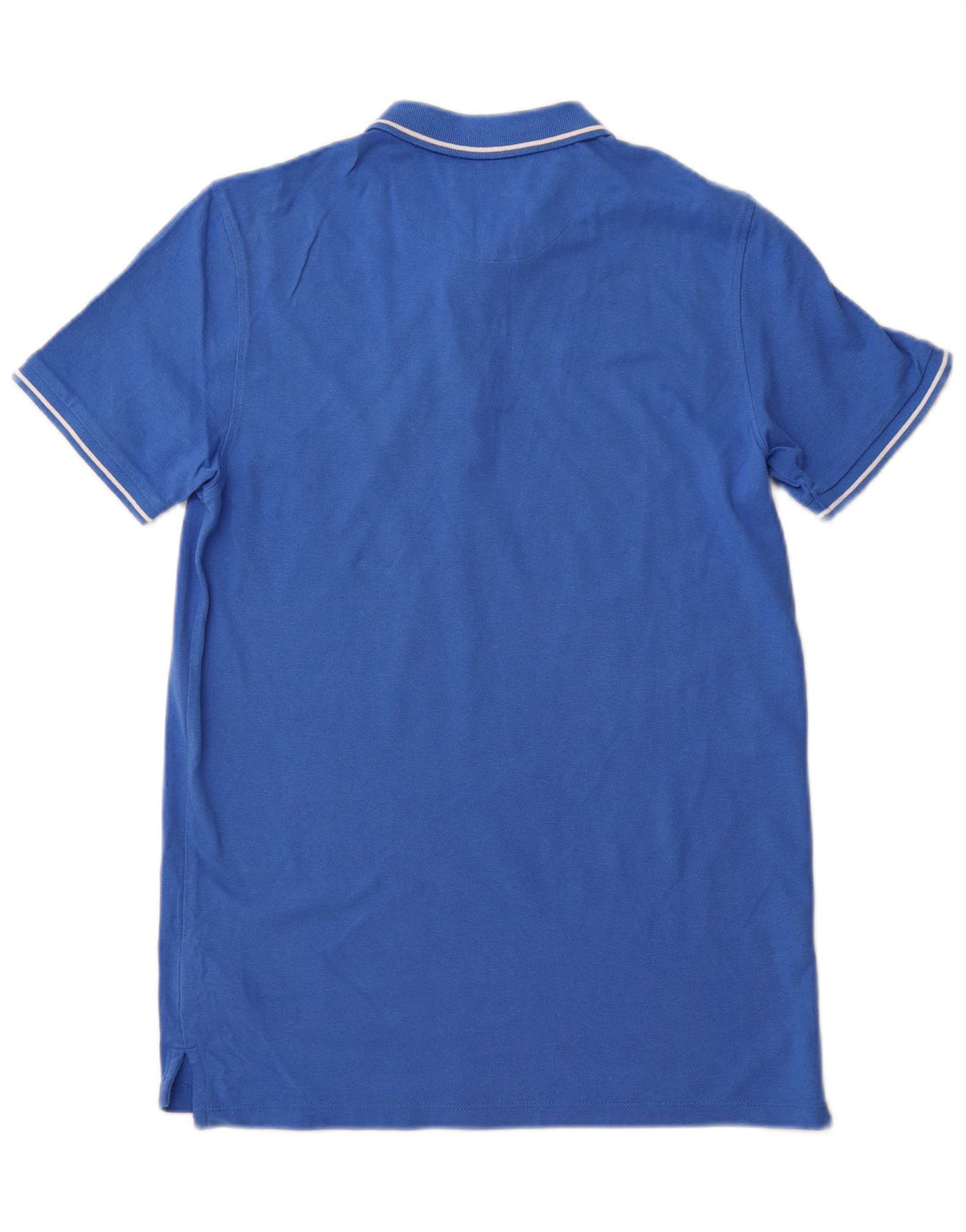 Męska koszulka polo LEE o regularnym kroju, średnioniebieska, bawełniana