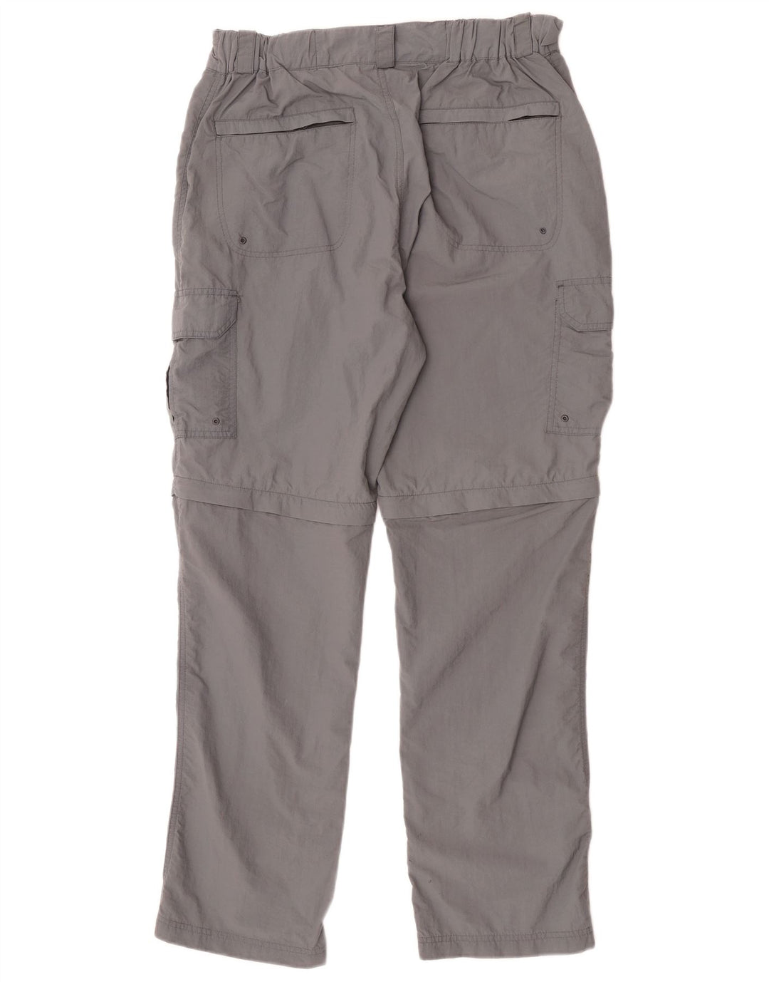 Męskie proste spodnie cargo Mountain Warehouse W34 L31 Szary nylon