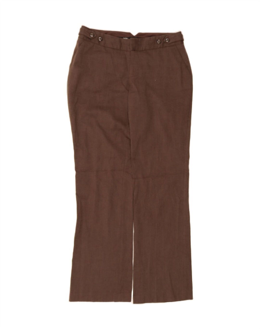 MOSSIMO Womens Bootcut Chino Trousers US 4 Small W32 L32 Brown Polyester Vintage Mossimo and Second-Hand Mossimo from Messina Hembry 