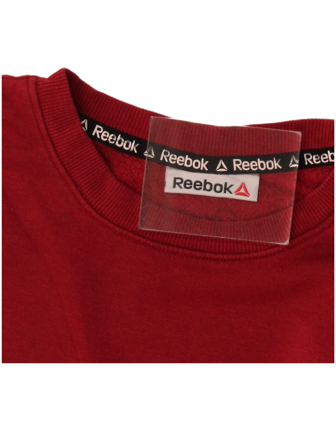 Męska bluza Reebok z grafiką, duża, bordowa