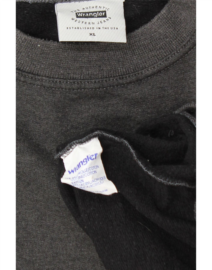 Męska bluza Wrangler XL, szara, bawełniana