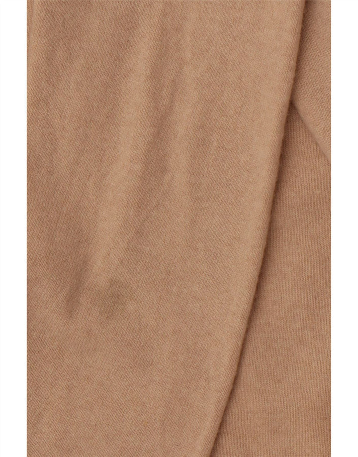 TIMBERLAND Męski sweter z okrągłym dekoltem, mały, beżowy, wełniany
