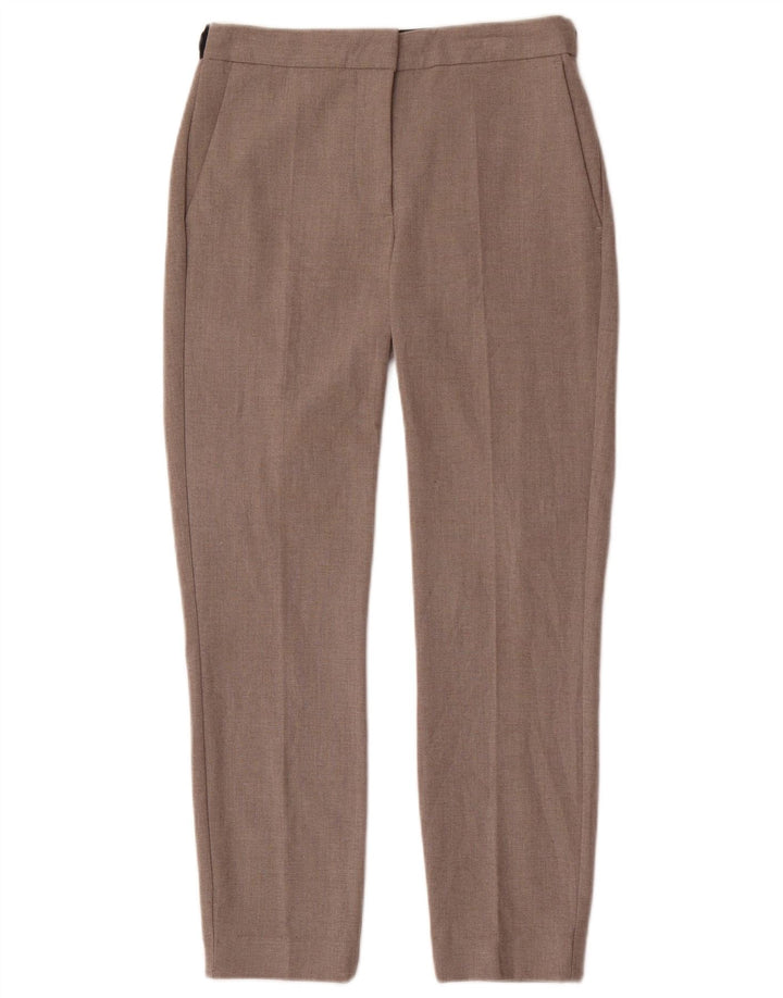 Spodnie damskie Zara Slim Chino, małe, W28 L26, szary poliester