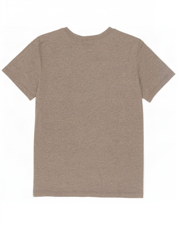 Chłopięca koszulka z grafiką Benetton 10-11 lat XL, szara, nakrapiana bawełna