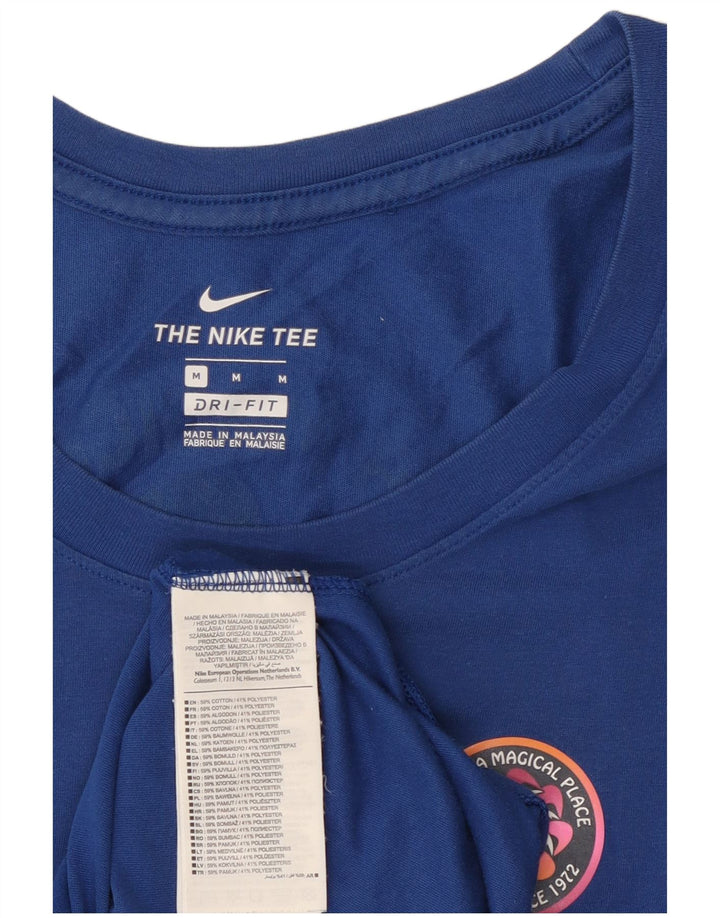 Męska koszulka z kamizelką z grafiką Nike, średnia niebieska, bawełniana