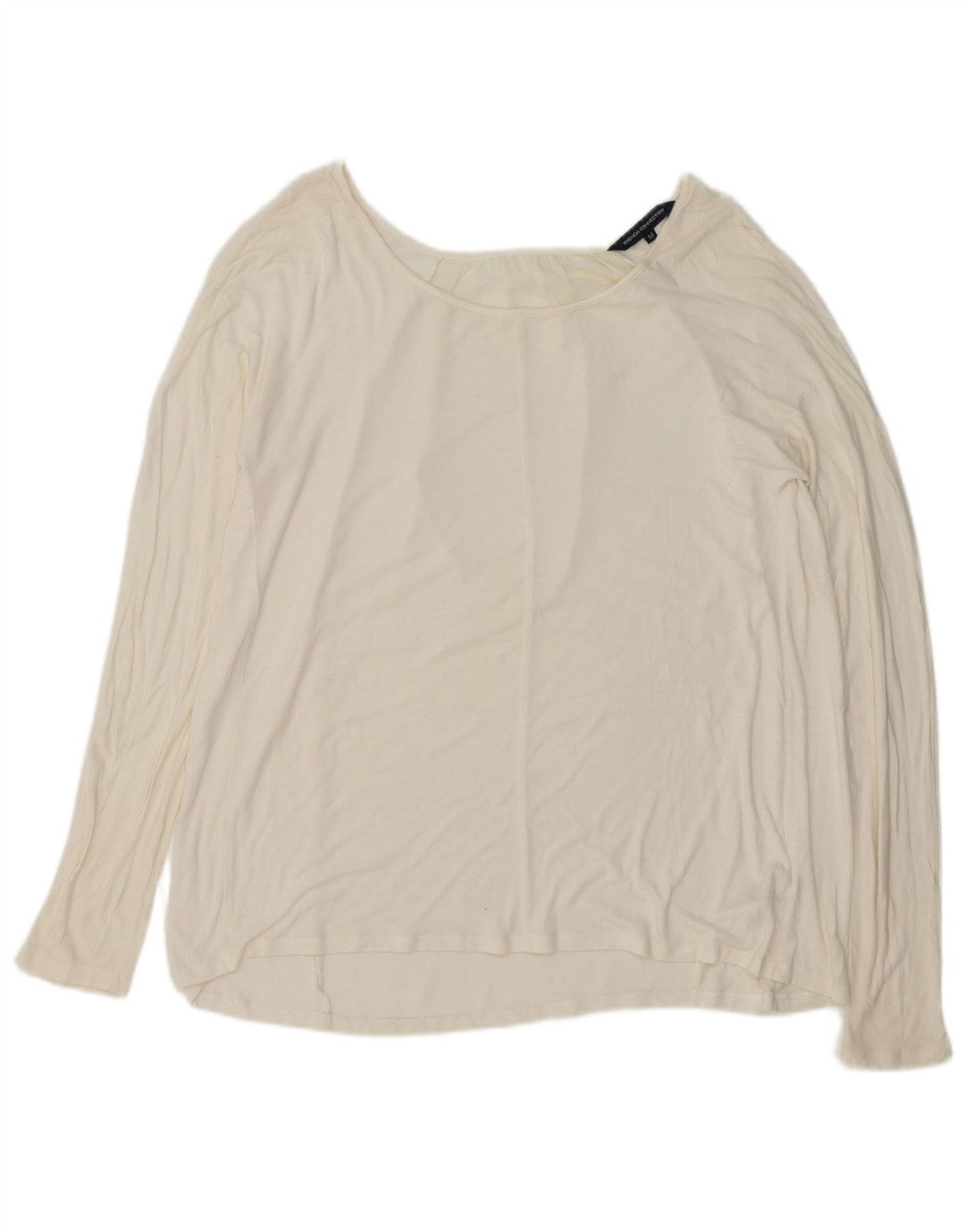 Damska bluzka oversize FRENCH CONNECTION UK 14 Medium Off White