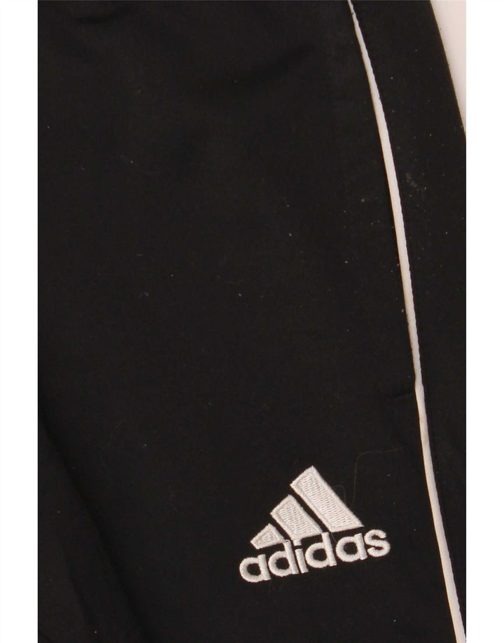 Męskie spodnie dresowe Adidas, średnie czarne