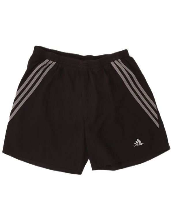 Męskie spodenki sportowe Adidas XL, czarne, poliestrowe