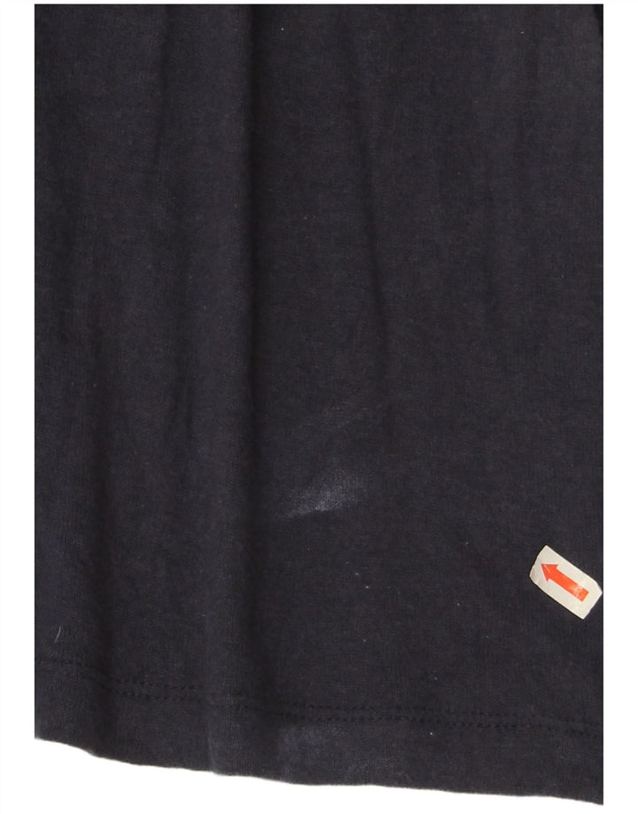 Męski top J. Crew z długim rękawem XL, granatowy, bawełniany