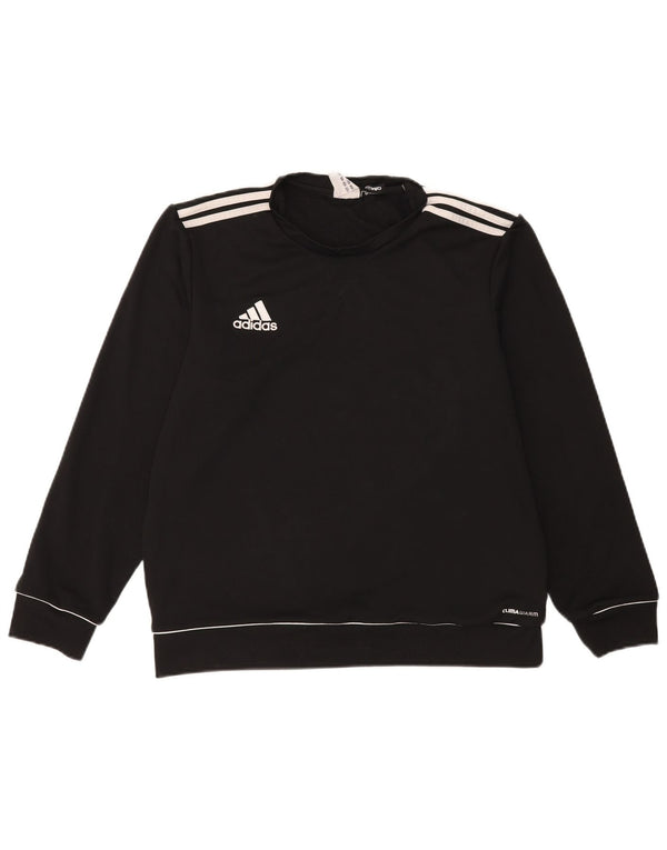 Adidas Męska bluza Climawarm Jumper UK 42/44 Duży czarny poliester