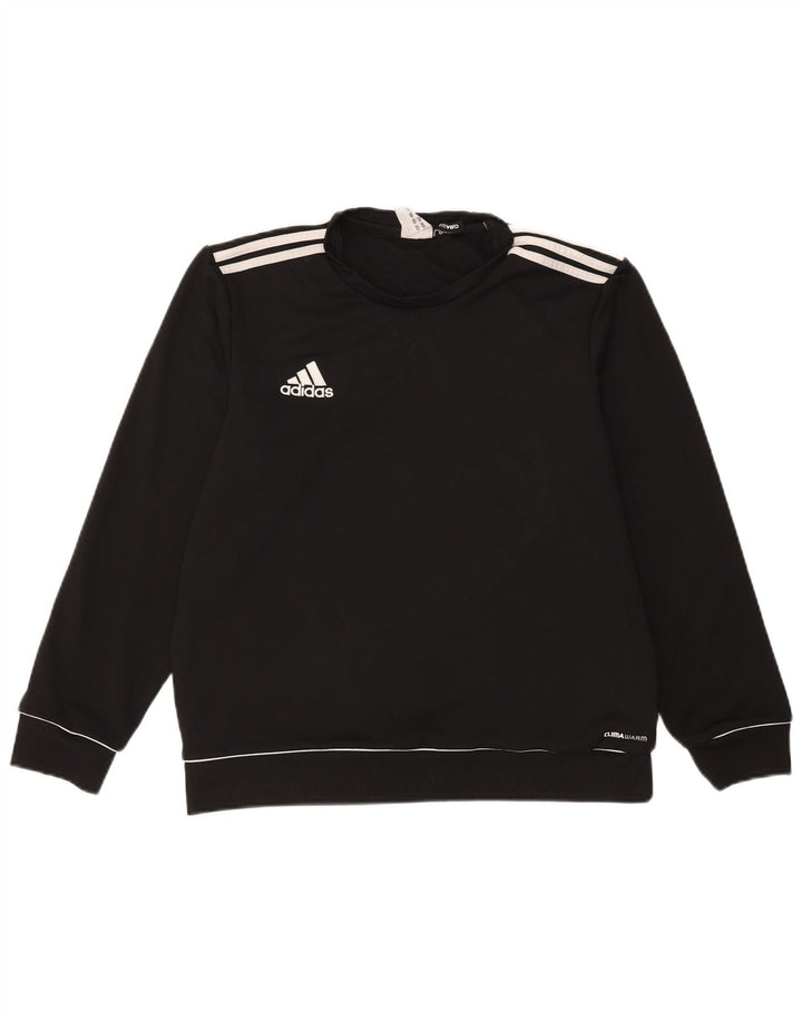 Adidas Męska bluza Climawarm Jumper UK 42/44 Duży czarny poliester