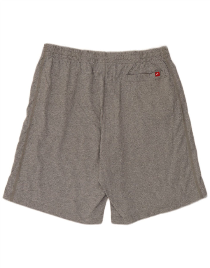 Męskie spodenki sportowe Nike 2XL, szare, bawełniane