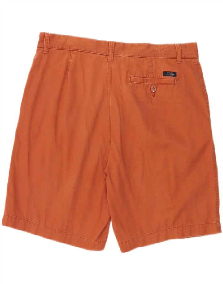 Męskie spodenki Chino Marks & Spencer W36, duże, pomarańczowe, bawełniane