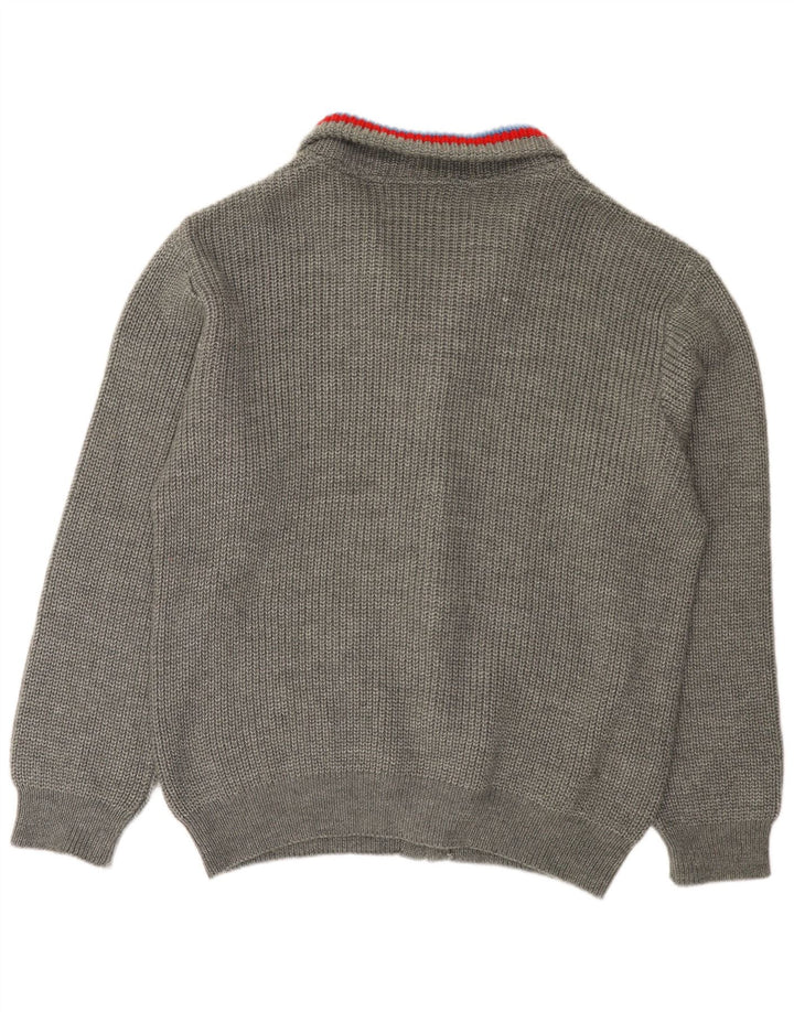 Męski sweter Kappa XL Szara wełna
