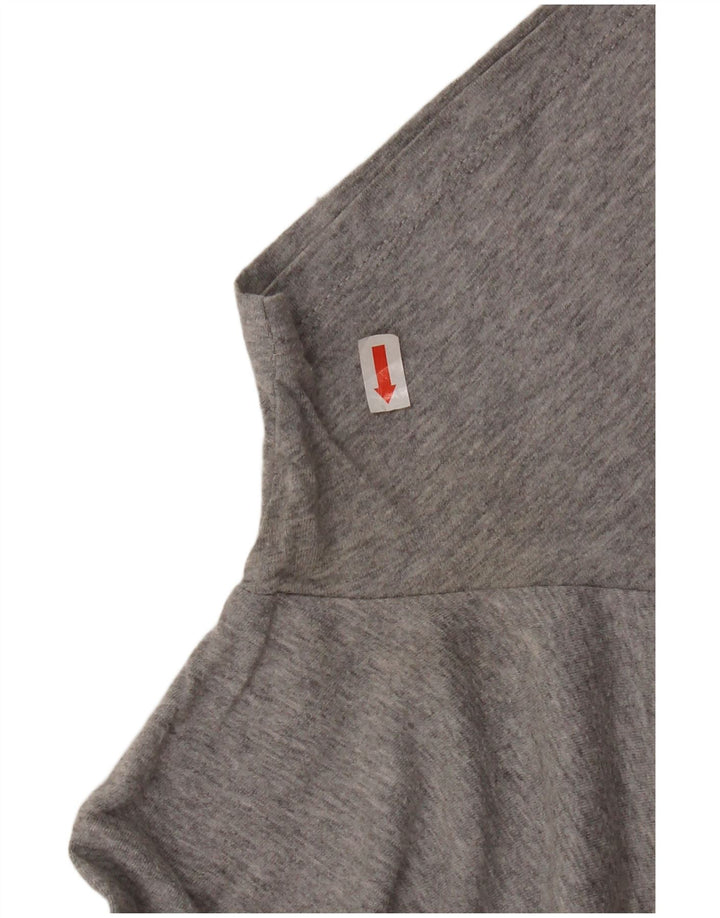 Męski T-shirt z grafiką Levi's, średni szary