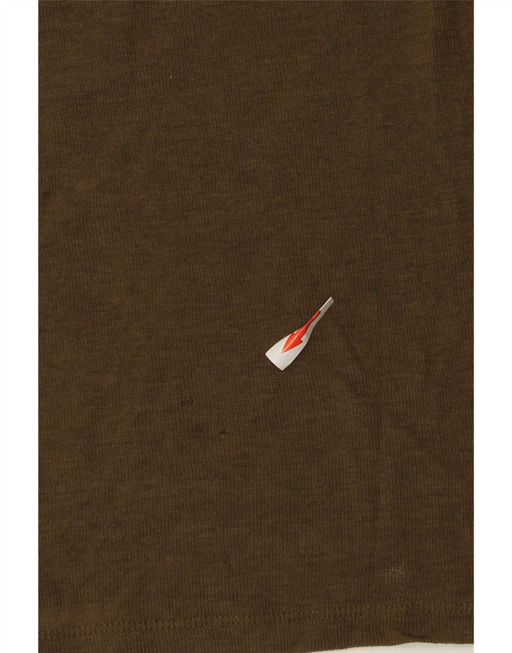 Damski top Massimo Dutti z długim rękawem, UK 16, duży khaki