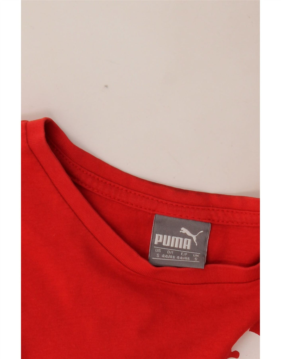 Męski T-shirt z grafiką PUMA, mały, czerwony