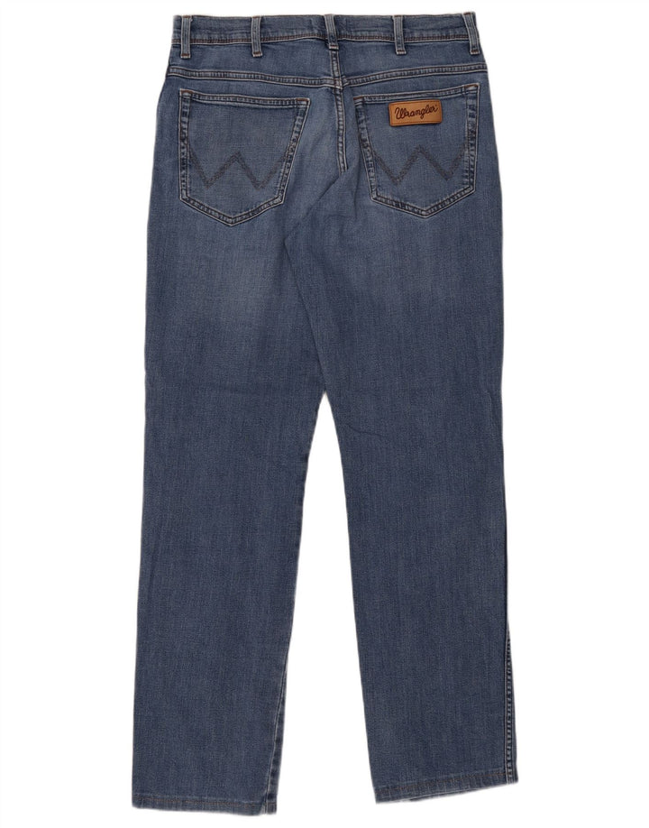 Męskie jeansy Wrangler Texas Straight W32 L31 Niebieskie, bawełniane