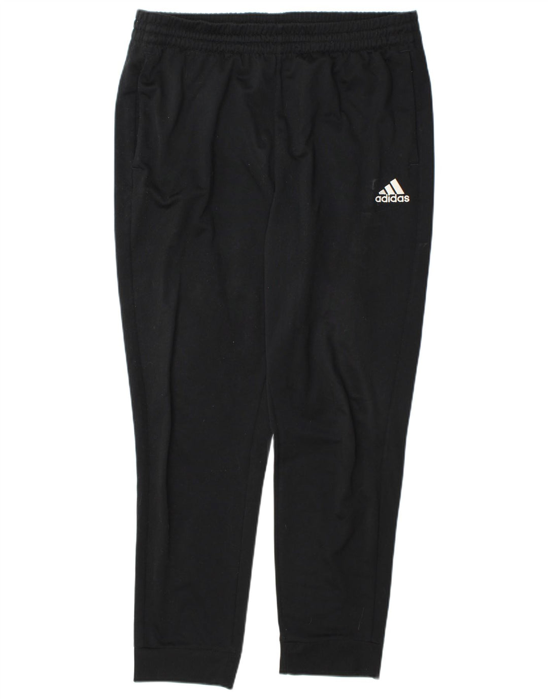 Adidas Męskie spodnie dresowe Joggery, duże, czarne, poliestrowe