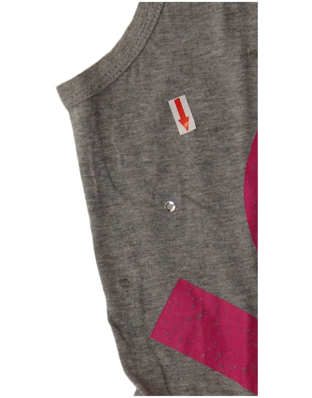 Damska kamizelka z krótkim rękawem Richmond, UK 12, średnia szarość