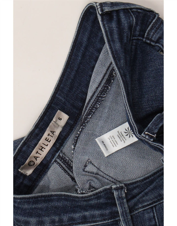 Damskie jeansy skinny ATHLETA US 6 Medium W30 L29 Niebieskie, bawełniane
