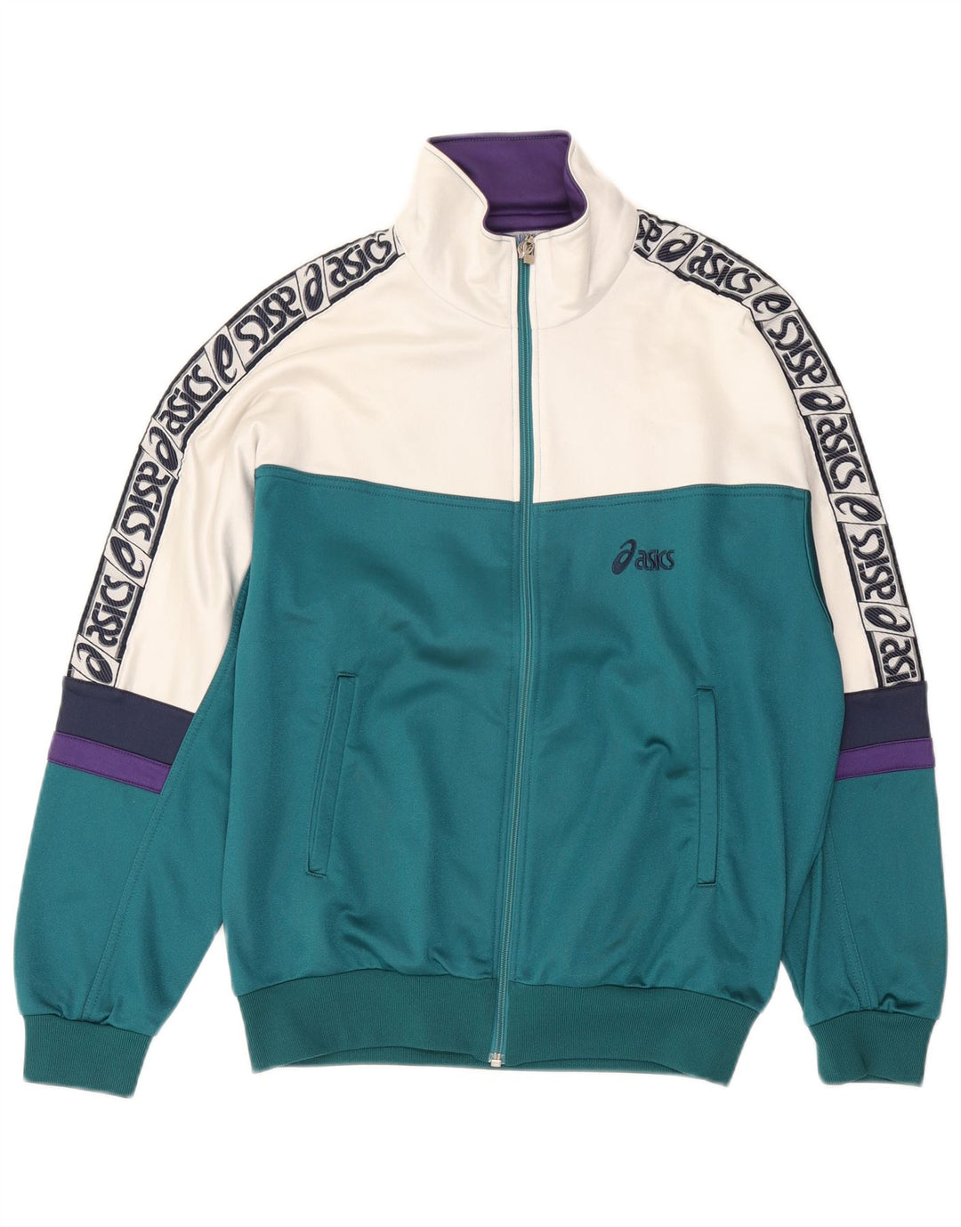 Pełny dres męski Asics IT 48 w kolorze średniej zieleni