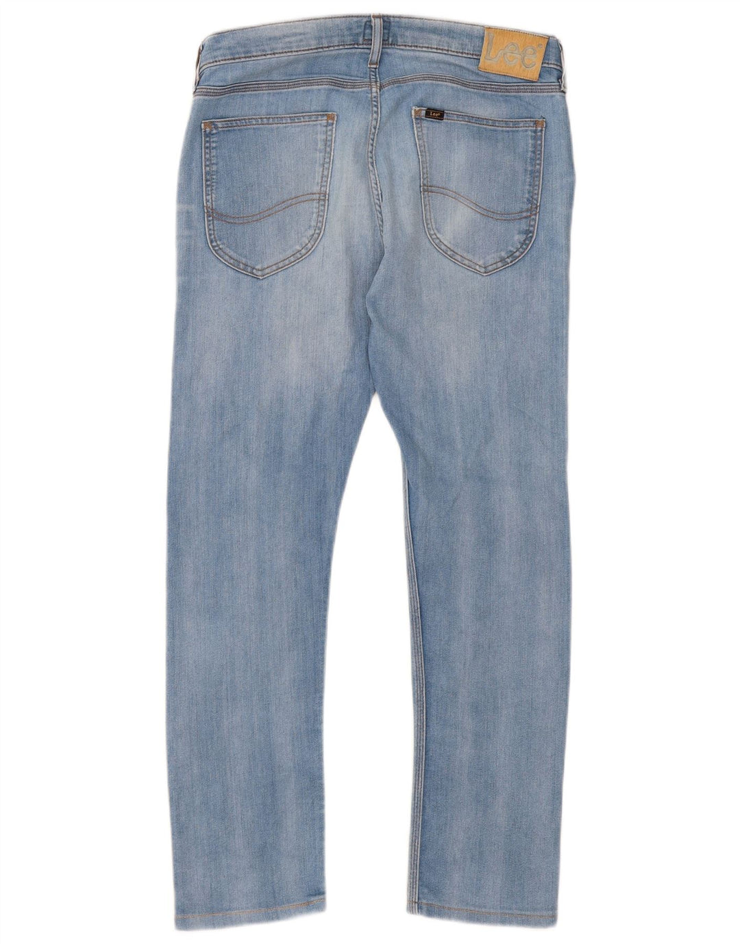 Damskie jeansy Lee Luke Slim W32 L28 Niebieskie bawełniane