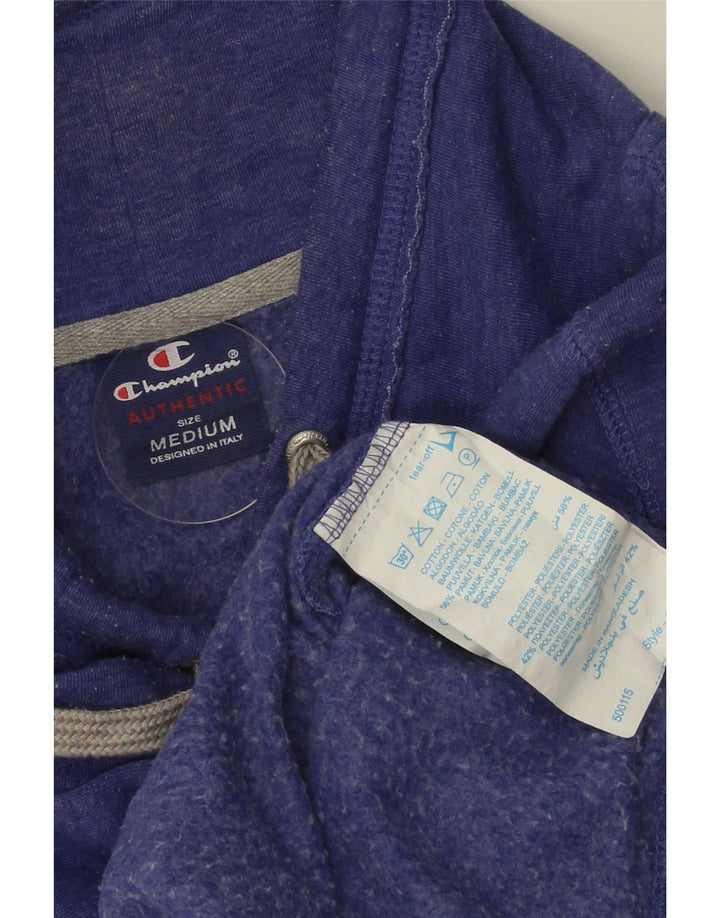 Damska bluza z grafiką Champion UK 14, średnia niebieska bawełna