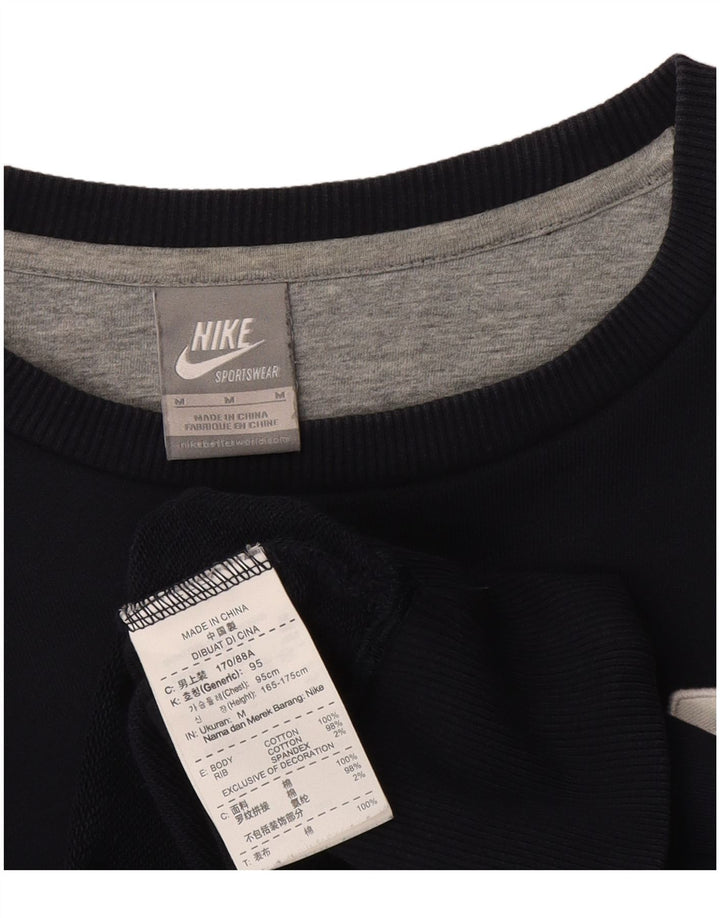 Damska bluza Nike Graphic Jumper UK 14 Średni granatowy, bawełniany