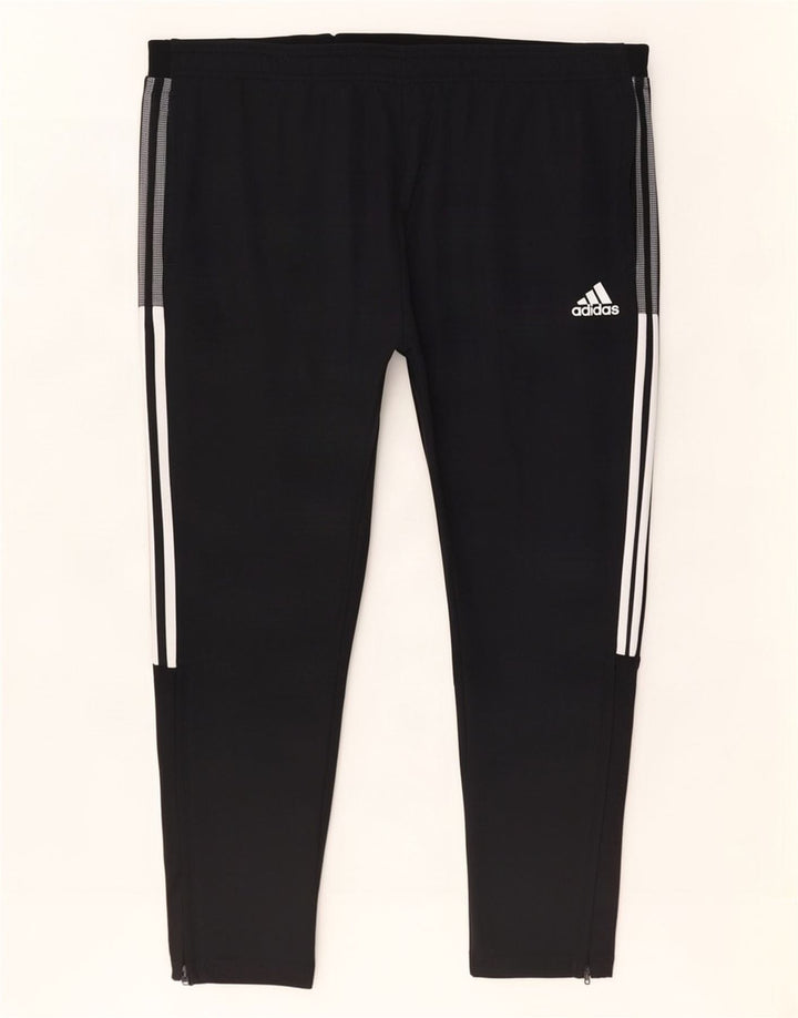 Męskie spodnie dresowe Adidas Aeroready 3XL, czarny poliester