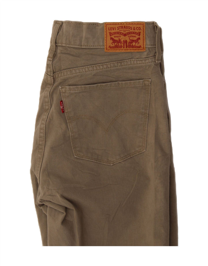 LEVI'S Womens Slim Jeans W27 L28  Beige Cotton Vintage Levi's and Second-Hand Levi's from Messina Hembry 