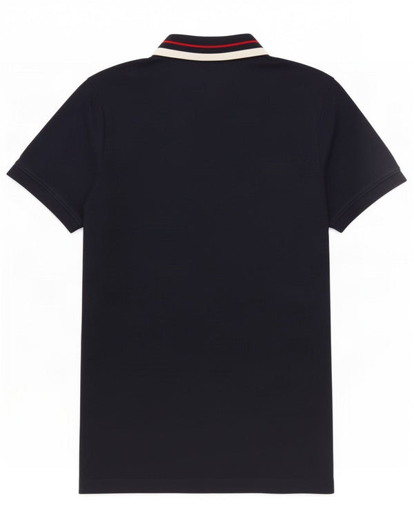 Męska koszulka polo Tommy Hilfiger, mała, bawełniana w granatowe paski