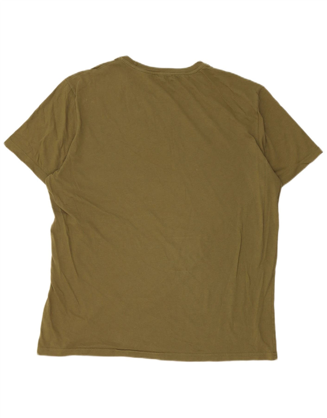 T-shirt męski Benetton, bawełniany, XL, khaki