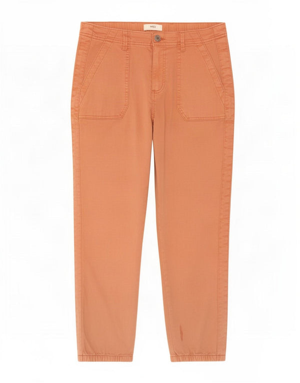Marks & Spencer Damskie krótkie spodnie UK 14 Large W32 L25 Pomarańczowe