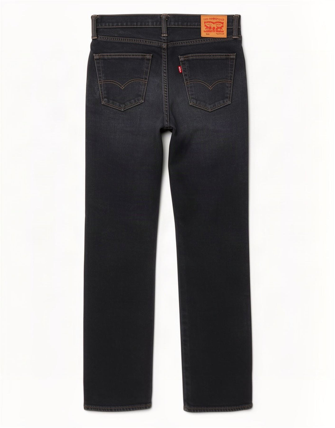 Męskie dżinsy Levi's 504 Straight W32 L32 Granatowa bawełna