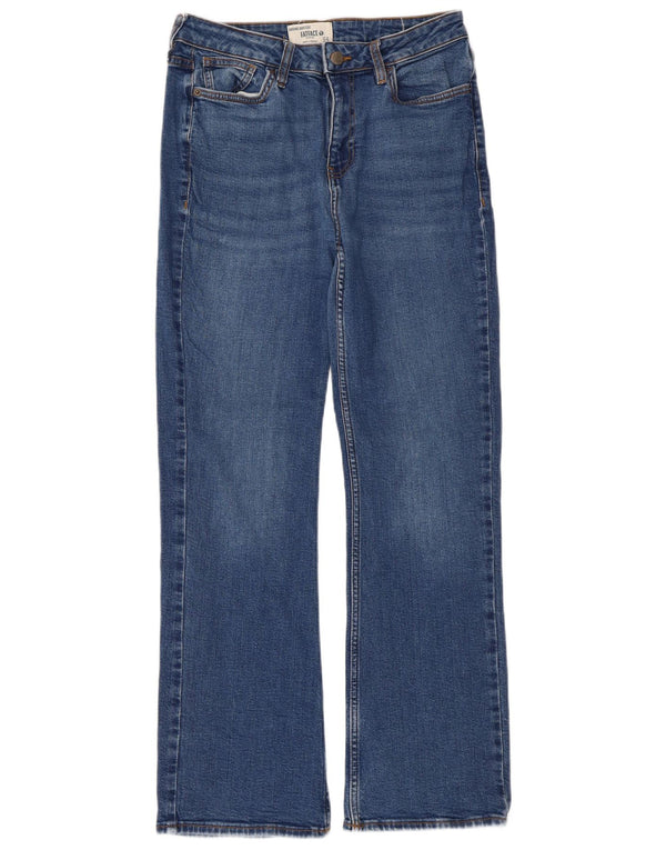 Damskie jeansy Bootcut Fat Face UK 12 Medium W30 L29 Niebieskie bawełniane